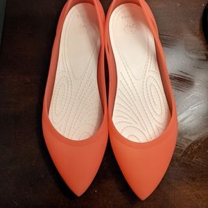 Crocs flats size 10w